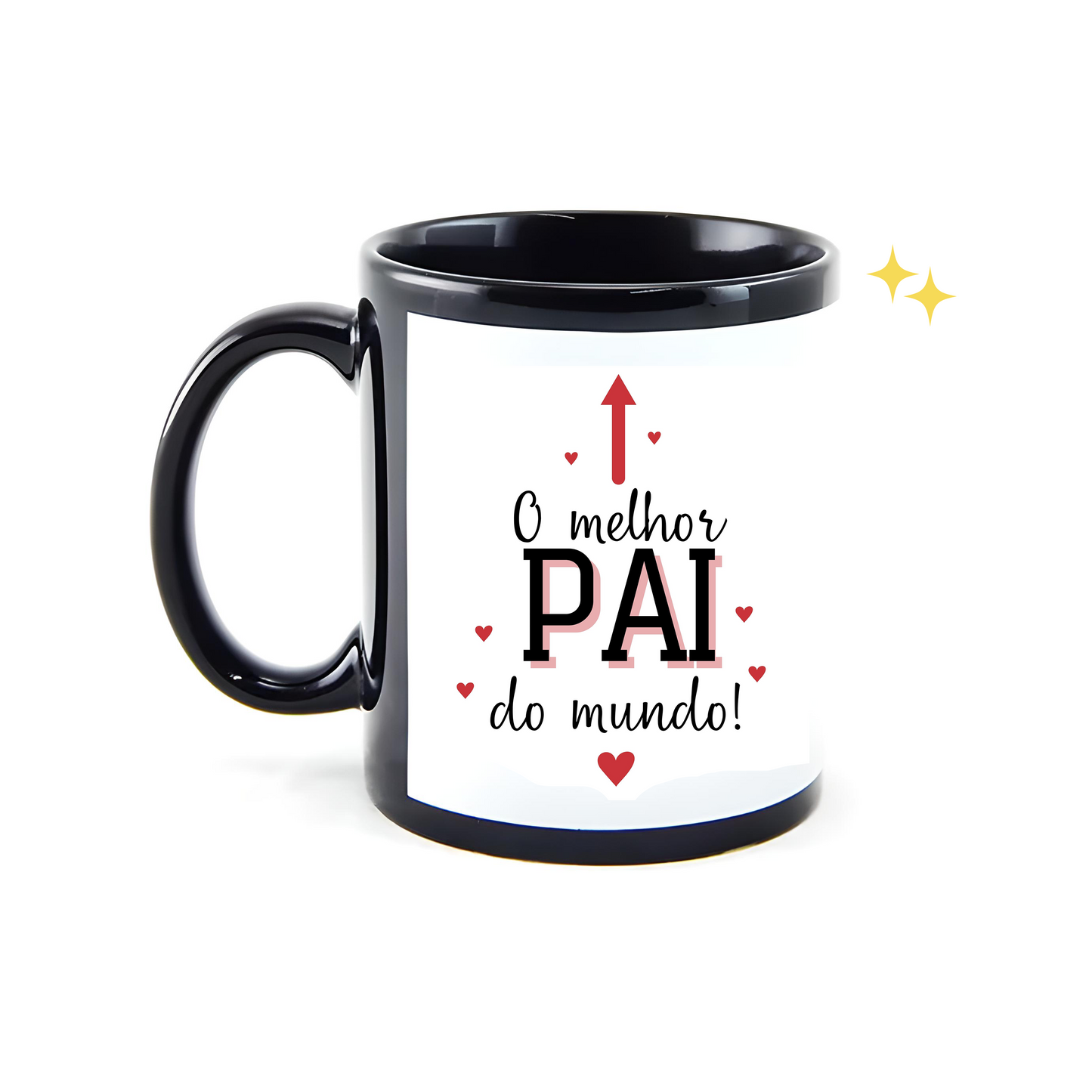 Caneca Personalizada "Melhor Pai Do Mundo" ♥