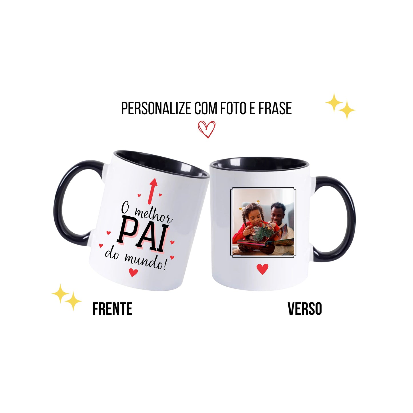 Caneca "Melhor Pai Do Mundo" ♥ E-Commerce DryPhoto